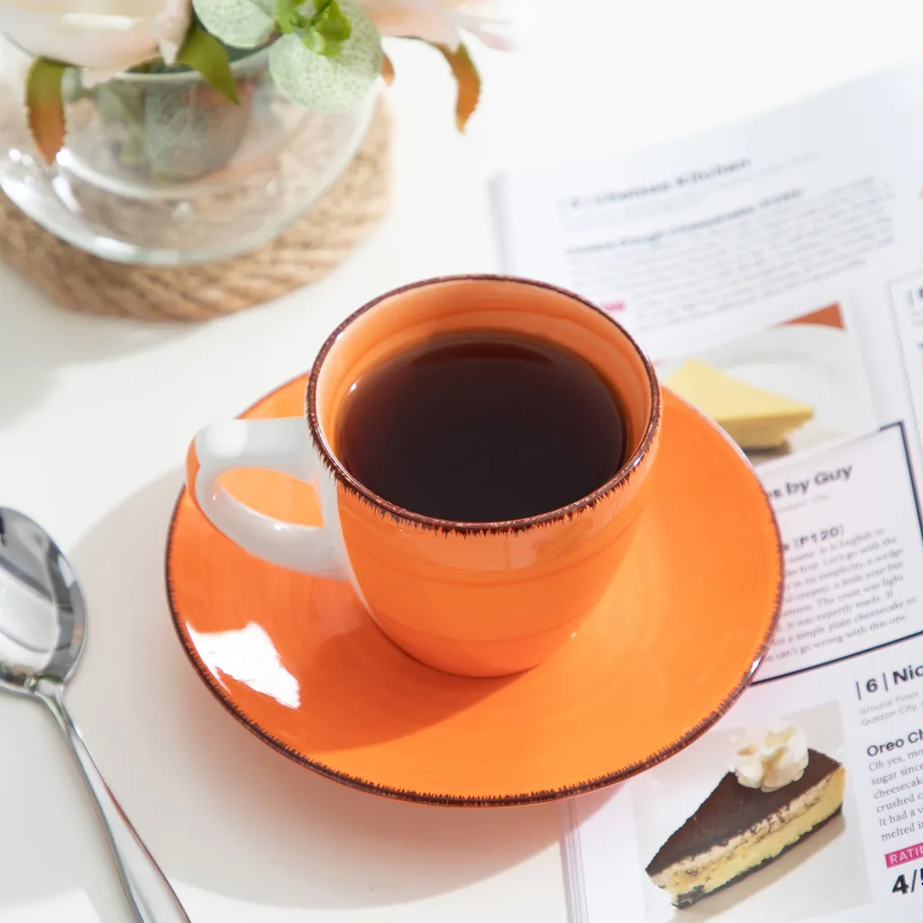 Kaffeeservice Steinzeug, Vancasso BONITA 12 Teiliges Kaffeeset, Cappuccino Tassenset Für 6 Personen, Tassen Und Untertassen 6 Kaffeeservice Steinzeug, Vancasso BONITA 12 Teiliges Kaffeeset, Cappuccino Tassenset Für 6 Personen, Tassen Und Untertassen – Bild 6