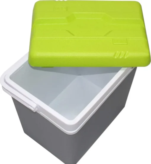 EDA Kühlbox 24 Liter Grau / Grün 1092-20 – Bild 5