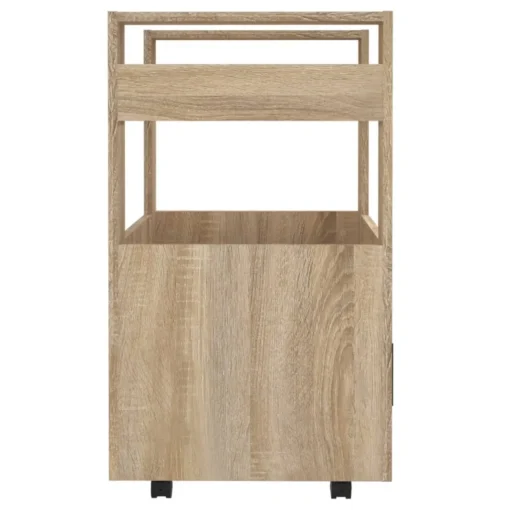VidaXL Küchenwagen Sonoma-Eiche 60x45x80 Cm Holzwerkstoff – Bild 7