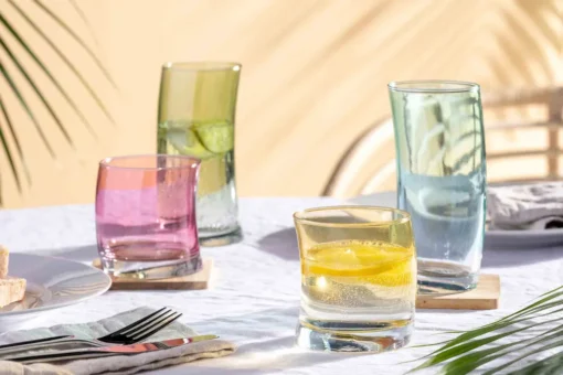 Leonardo Longdrinkbecher Swing Warm Sortiert – Bild 3