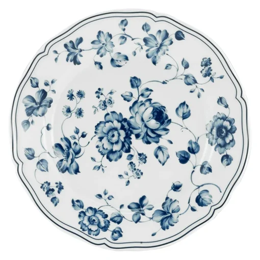 CreaTable 23458 Kaffeeservice Royal Blue Flower Für 6 Personen, Porzellan, Weiß/blau (1 Set, 18-teilig) – Bild 5