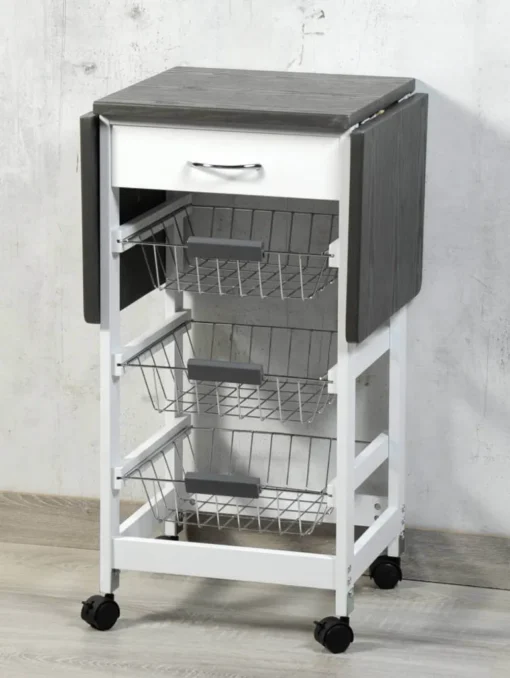 Kesper Küchenwagen Mit Ausklappbaren Seitenflächen – Bild 2