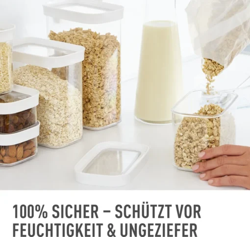 Emsa Trockenvorratsdose OPTIMA 5er Set (0,45/2x1/1,6/2,2L) – Bild 7
