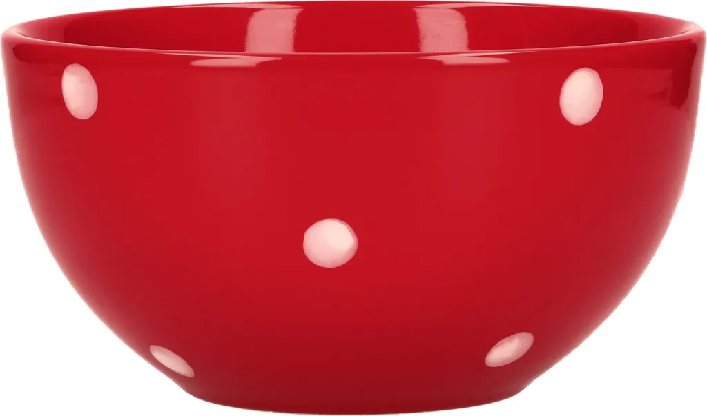 Emily 18tlg Frühstücksset 6 Personen Rot Weiße Punkte Teller Kaffeebecher Schalen Geschirrset 5 Emily 18tlg Frühstücksset 6 Personen Rot Weiße Punkte Teller Kaffeebecher Schalen Geschirrset – Bild 5