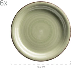 Mäser 931876 Tafelservice Lumaca Für 6 Personen, Steinzeug, Olivegrün (1 Set, 18-teilig) 10 Mäser 931876 Tafelservice Lumaca Für 6 Personen, Steinzeug, Olivegrün (1 Set, 18-teilig) -Qualitätsladen Für Geschirr 2557a9ba8b74ec9d66608f77c4485345