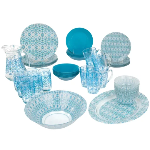 Tafelservice Luminarc Gesichirr Set Essservice 6 Presonen Speiseservice 46 Tlg – Bild 10