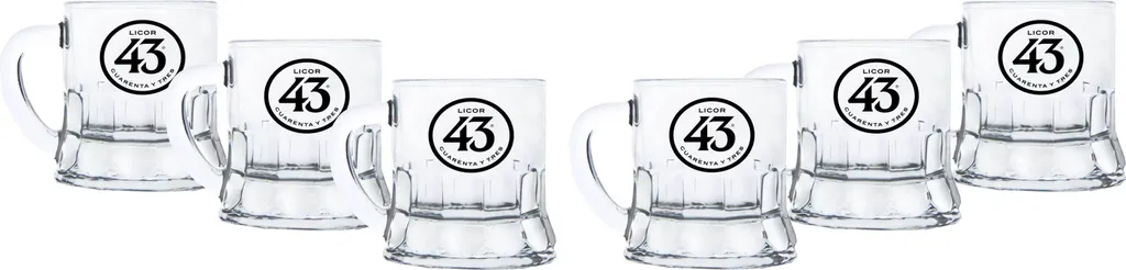 Licor 43 Minibeer Glas 6er Set Shotglas Pinnchen Likör Liquor 43er 1 Licor 43 Minibeer Glas 6er Set Shotglas Pinnchen Likör Liquor 43er