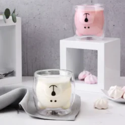 GRÄWE Doppelwandige-Thermogläser, 250ml, 2er Set, Motiv Bär 5 GRÄWE Doppelwandige-Thermogläser, 250ml, 2er Set, Motiv Bär -Qualitätsladen Für Geschirr 2707c492bd2a8bcba6047a5d4b864363