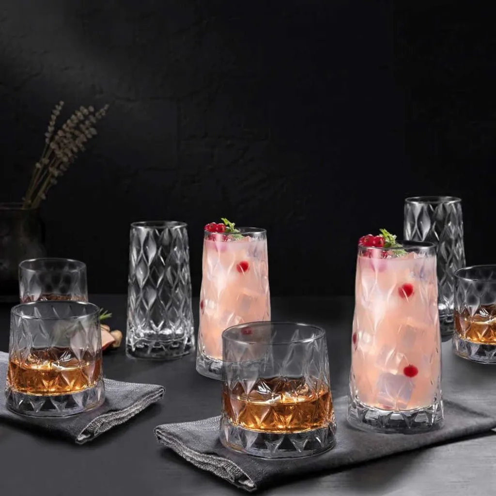 Pasabahce 420855 4-Teilig Trinkgläser Cocktail Saftglas Alkoholglas Gläser-Set 4 Pasabahce 420855 4-Teilig Trinkgläser Cocktail Saftglas Alkoholglas Gläser-Set – Bild 4