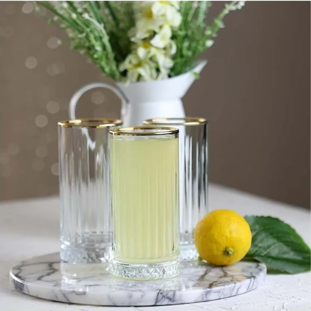 Pasabahce Elysia Golden Touch Long Drink Gläser 4-teiliges Set Mit Goldrand 280ml 11 Pasabahce Elysia Golden Touch Long Drink Gläser 4-teiliges Set Mit Goldrand 280ml – Bild 11