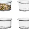 Mepal MODULA Mini Vorratsdose 175 Ml 4er Set