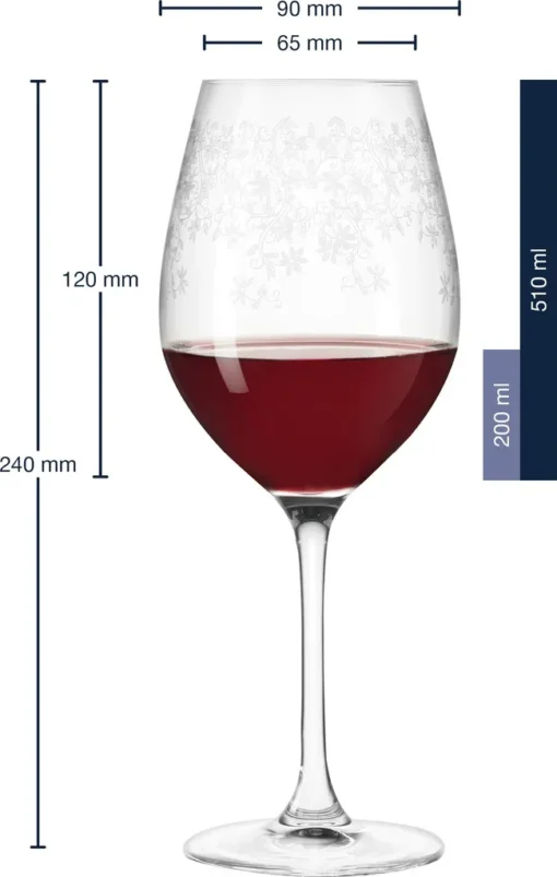 LEONARDO Rotweinglas CHATEAU 6er-Set 510 Ml, 061592 – Bild 2