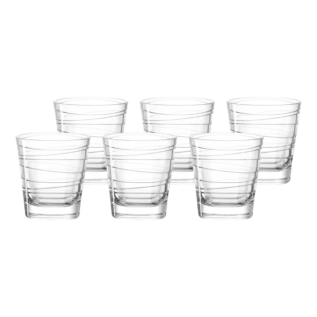 LEONARDO 019449 Vario Struttura Whiskybecher, Glas, 250 Ml, Klar (6 Stück) 5 LEONARDO 019449 Vario Struttura Whiskybecher, Glas, 250 Ml, Klar (6 Stück) – Bild 5