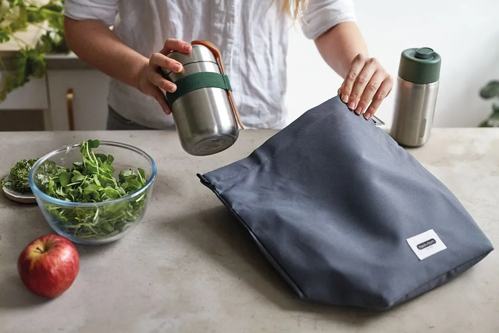 Black+Blum Black + Blum Lunch Bag Schiefer 2 Black+Blum Black + Blum Lunch Bag Schiefer – Bild 2