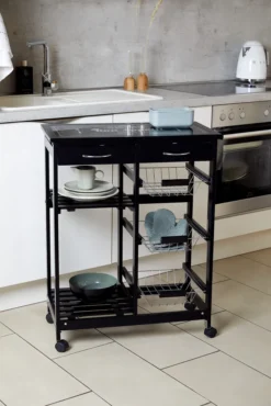 Wenko Küchenwagen Bon Appetit -Qualitätsladen Für Geschirr 29a4d5ca8a4989f955d54258e5ca8c51