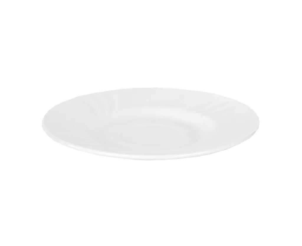 EBRO Kaffeeservice, 18tlg., Tassen + Dessertteller + Untertasse, Weiß, Opal-Hartglas 6 EBRO Kaffeeservice, 18tlg., Tassen + Dessertteller + Untertasse, Weiß, Opal-Hartglas – Bild 6