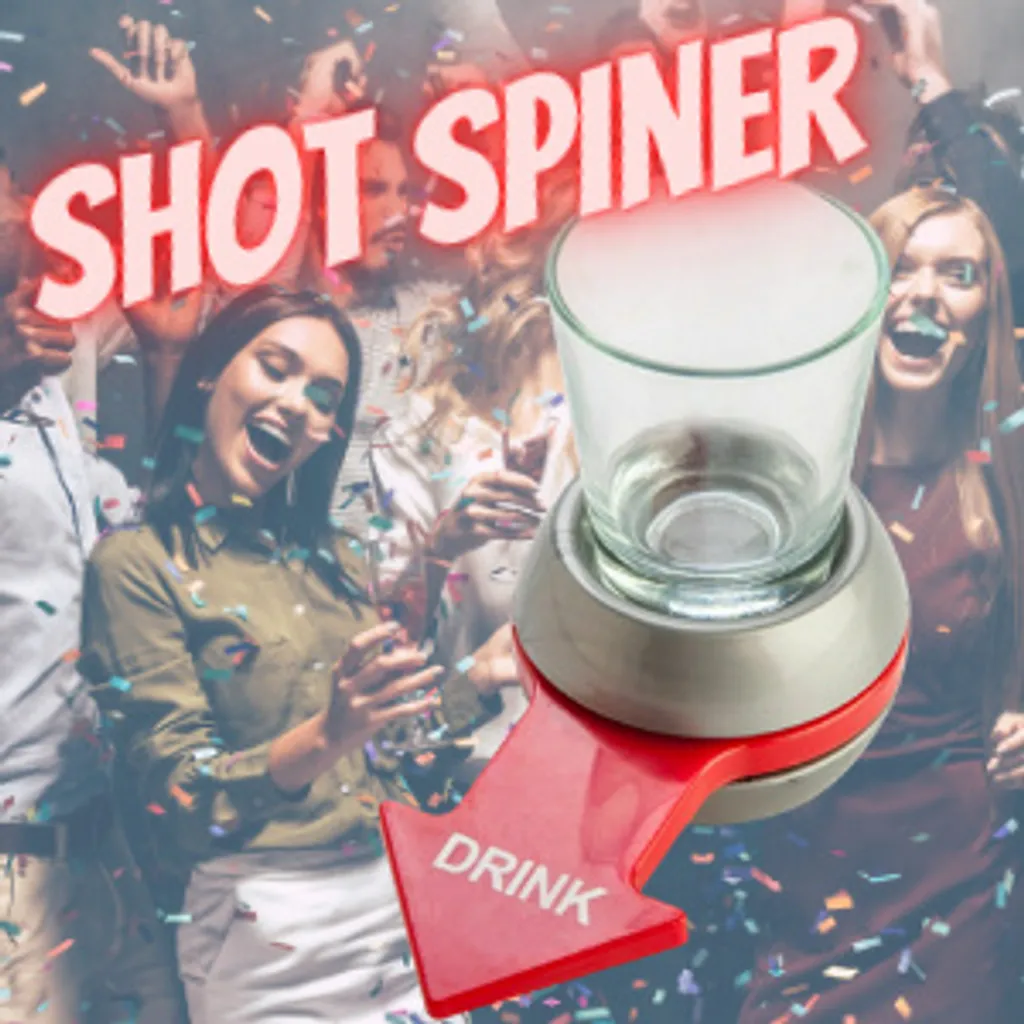 Shot Glas Spinner | Party-Spiel | Trinkspiel | Einschenken, Drehen, Trinken. Inklusive Shotglas Und Drehmechanismus 4 Shot Glas Spinner | Party-Spiel | Trinkspiel | Einschenken, Drehen, Trinken. Inklusive Shotglas Und Drehmechanismus – Bild 4