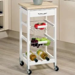 Kesper Küchenwagen Mit Schublade, Weiß, 2581413 7 Kesper Küchenwagen Mit Schublade, Weiß, 2581413 -Qualitätsladen Für Geschirr 2c272e371a8cb950d7784e49c24d5e98