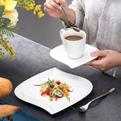 MALACASA, Serie Elvira, 36 Teilig Cremeweiß Porzellan Geschirrset Tafelservice Kaffeeservice Mit Tassen, Untertassen, Dessertteller Für 12 Person 12 MALACASA, Serie Elvira, 36 Teilig Cremeweiß Porzellan Geschirrset Tafelservice Kaffeeservice Mit Tassen, Untertassen, Dessertteller Für 12 Person -Qualitätsladen Für Geschirr 2d4cdc2cea356a8d2db7e4a1597b53cd