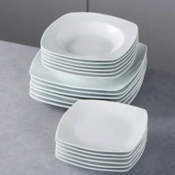 MALACASA, Serie Julia, 36 Tlg. Set Porzellan Geschirrset Tafelservice Mit Kuchenteller, Flachteller Und Suppenteller Für 12 Personen 14 MALACASA, Serie Julia, 36 Tlg. Set Porzellan Geschirrset Tafelservice Mit Kuchenteller, Flachteller Und Suppenteller Für 12 Personen -Qualitätsladen Für Geschirr 2d64607e214485f5b0baf6577235a3bc
