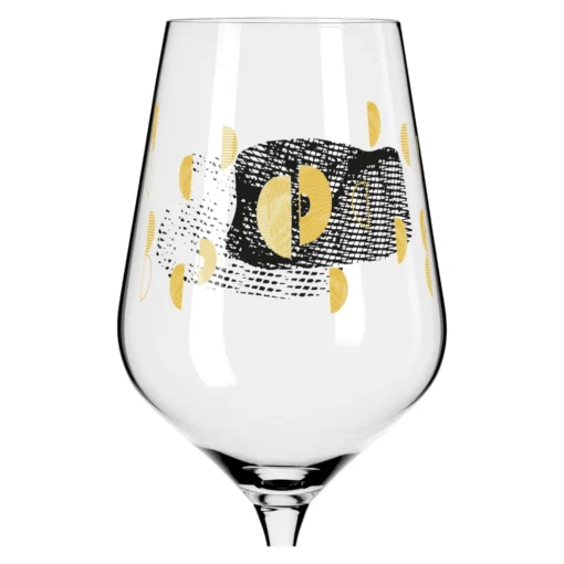 Sagengold Rotweinglas-Set #3, #4 Von Maike Schönebeck – Bild 5