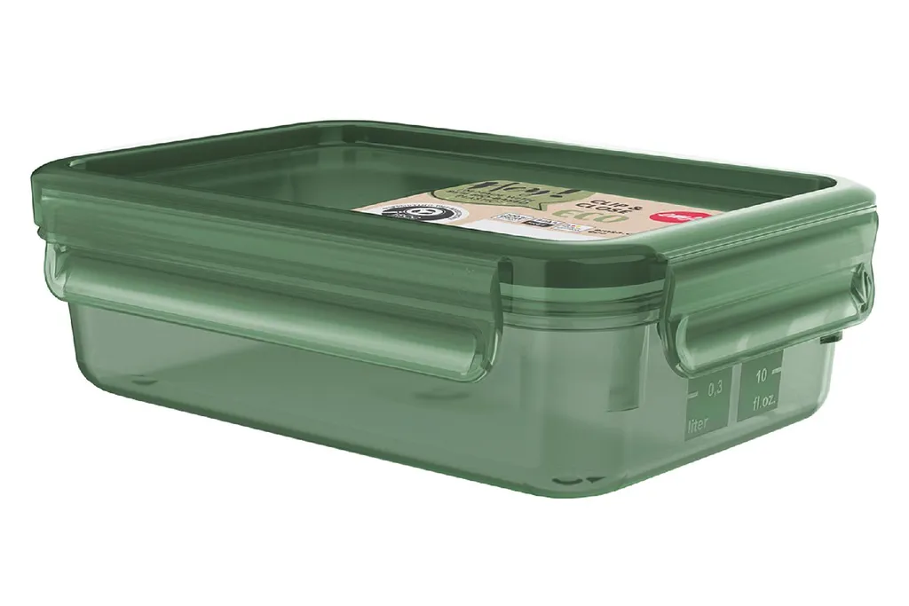 EMSA Frischhaltedose Clip&Close Eco Rechteckig 0,8l Grün 1 EMSA Frischhaltedose Clip&Close Eco Rechteckig 0,8l Grün