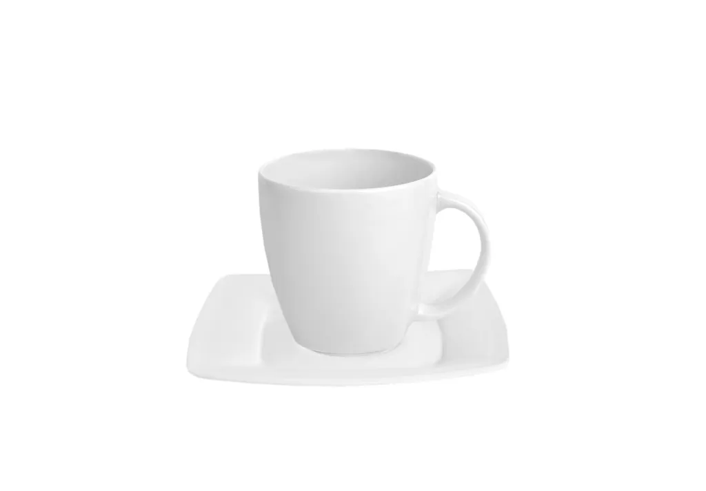 Kaffeeservice Classico 18tlg. Porzellan Weiß Für 6 Personen 3 Kaffeeservice Classico 18tlg. Porzellan Weiß Für 6 Personen – Bild 3