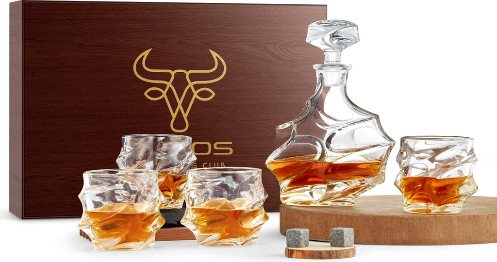 Echos Whiskyset | Whiskygläser | 7-Teiliges Whiskeyset | Geschenkset 2 Echos Whiskyset | Whiskygläser | 7-Teiliges Whiskeyset | Geschenkset – Bild 2