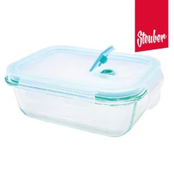 Steuber Cloc Frischhaltedose Aus Glas, 1860 Ml, Rechteckig, Glas Bis 400°C 6 Steuber Cloc Frischhaltedose Aus Glas, 1860 Ml, Rechteckig, Glas Bis 400°C -Qualitätsladen Für Geschirr 30ece5fb3a40c6ddb9060d43f989a496