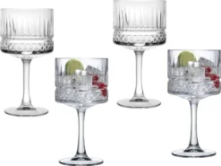 Pasabahce ELYSIA 440437 Gin Cocktail Glas Dessertglas 4er Set -Qualitätsladen Für Geschirr 31193a2b853c3133159a53894a7cf22c