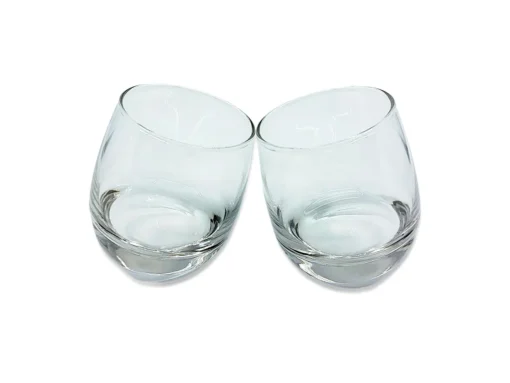 6 X Bar Rocking Whisky Glas Whiskey Trinkglas Gläser - Runder Boden 200 Ml – Bild 3