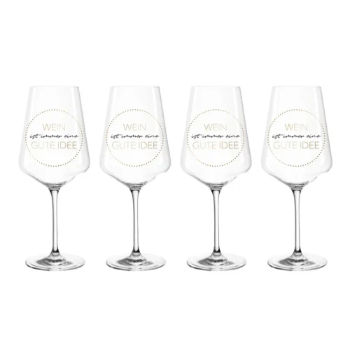 Leonardo CALMO PUCCINI Weinglas Idee 560 Ml 4er Set - A