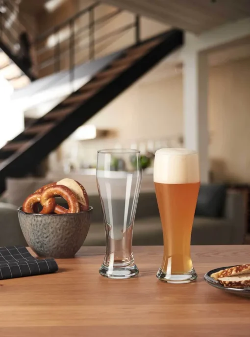 LEONARDO Weizenbierglas, Bierglas, 500 Ml, Transparent, Glas, 8 Cm, 236 Mm – Bild 3