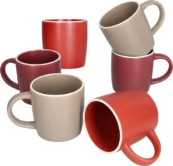 Liz 18tlg Frühstücksset Für 6 Steingut Sand Rot Terracotta Schale Teller Becher 12 Liz 18tlg Frühstücksset Für 6 Steingut Sand Rot Terracotta Schale Teller Becher -Qualitätsladen Für Geschirr 334ad0079e1718bcc580289bd103a09c