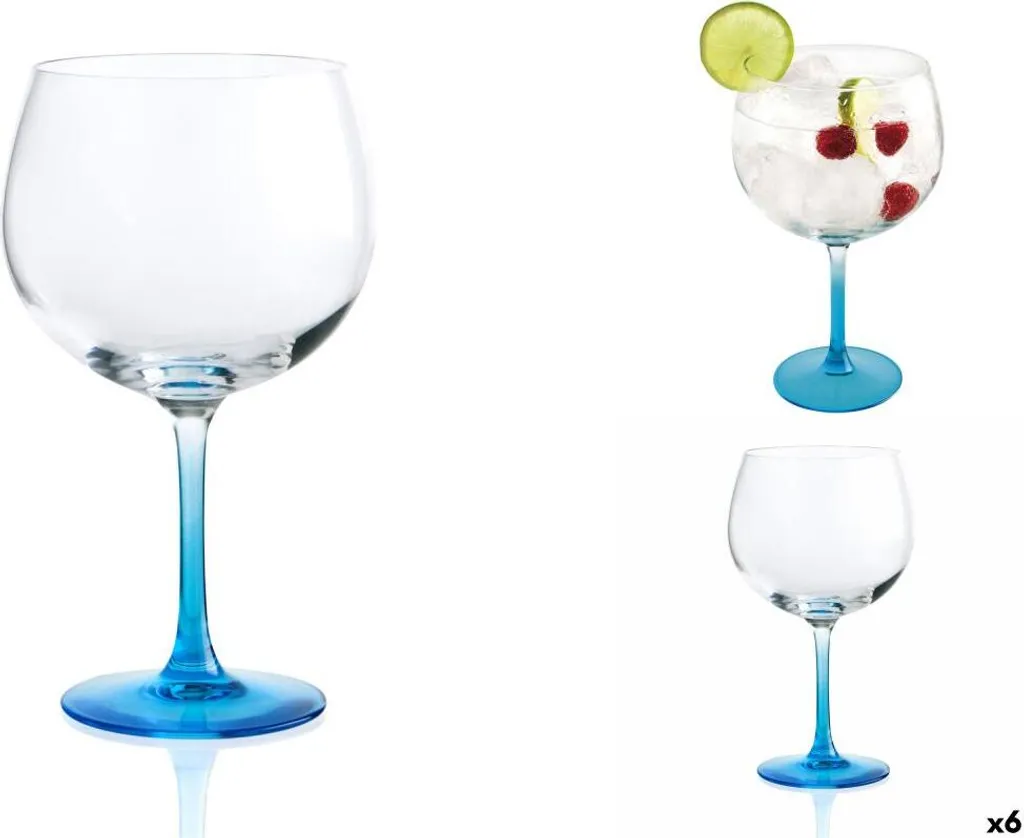 Gin Tonic-Gläsersatz Luminarc 715 Ml Bunt Glas Pack 6x 3 Gin Tonic-Gläsersatz Luminarc 715 Ml Bunt Glas Pack 6x – Bild 3