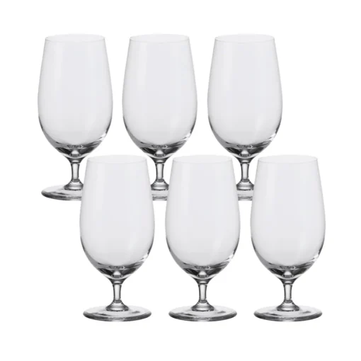 LEONARDO 061451 Ciao+ Biertulpe, Glas, 410ml, H 16cm, Klar (6 Stück) – Bild 4