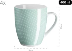 Mäser 931565 Kombiservice Kitchen Time II Für 4 Personen, Porzellan, Grün (1 Set, 16-teilig) 14 Mäser 931565 Kombiservice Kitchen Time II Für 4 Personen, Porzellan, Grün (1 Set, 16-teilig) -Qualitätsladen Für Geschirr 3744fd37d5465d0b3583c9425b52a697