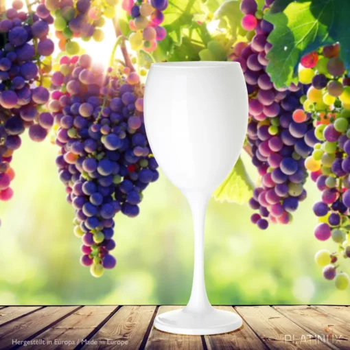 Weiße Weingläser Wasserglas Set 6 Teilig 130ml (max. 320ml) Aus Glas Massiv Weißweingläser Rotweingläser – Bild 4