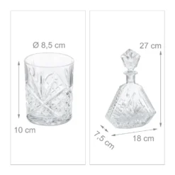 Relaxdays Whisky Set 5-teilig 12 Relaxdays Whisky Set 5-teilig -Qualitätsladen Für Geschirr 37c7ca3134e3452cc17c59c820b03abc