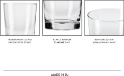 KROSNO Pure Wassergläser, 6er-Set, 250 Ml -Qualitätsladen Für Geschirr 3b1ac516ae1ba8f5bbf0674b6abb1102