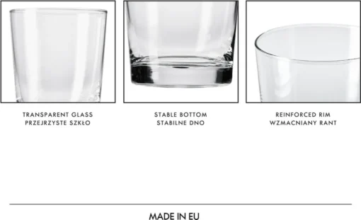 KROSNO Pure Wassergläser, 6er-Set, 250 Ml – Bild 12