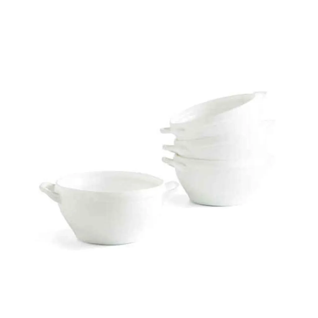 Suppenschalen-Set Luminarc Weiß Glas 54 Cl 4 Teilig 2 Suppenschalen-Set Luminarc Weiß Glas 54 Cl 4 Teilig – Bild 2