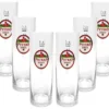 Peters Kölsch Stangen Bierglas Glas Gläser-Set - 6x Stangen 0,2l
