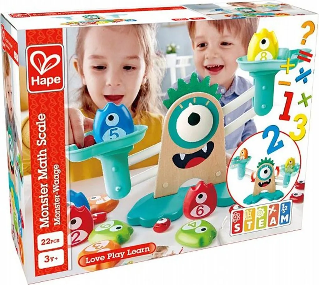 HAPE Baby Monster-Waage Aufbewahrungsdosen Geschirr Plahap1222 5 HAPE Baby Monster-Waage Aufbewahrungsdosen Geschirr Plahap1222 – Bild 5