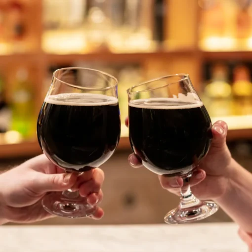 KROSNO Elite Dunkel Stout Biergläser, 6er-Set, 500 Ml – Bild 5