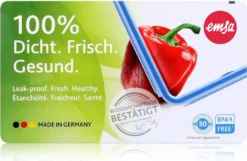 Emsa Clip & Close 5Er Set Frischhaltedosen, 0,15 L - 3,7 L, 508568 -Qualitätsladen Für Geschirr 3d4fef3c17d3273bbdd5175ed66d1591 1