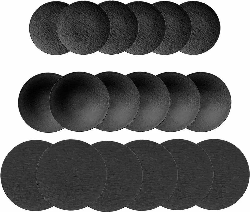 Villeroy & Boch Manufacture Rock Kombiservice 18-teilig Schwarz 2 Villeroy & Boch Manufacture Rock Kombiservice 18-teilig Schwarz – Bild 2