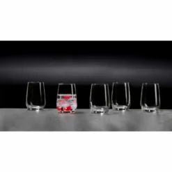 Ritzenhoff & Breker Wasserglas Flamenco 6er Set, Trinkbecher, Glas, Klar, 450 Ml, 814514 -Qualitätsladen Für Geschirr 3dec8a02cf1c98acc7ba7fc9955c5c49