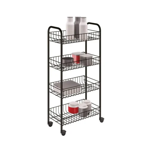 Mehrzweckwagen Metaltex Pisa 41 X 23 X 84 Cm – Bild 2