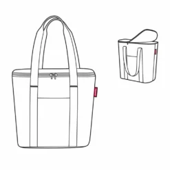 Reisenthel Coolerbag Kühltasche Einkaufstasche Thermo Tasche Shopper, Farbe:Twist Blue 9 Reisenthel Coolerbag Kühltasche Einkaufstasche Thermo Tasche Shopper, Farbe:Twist Blue -Qualitätsladen Für Geschirr 3e5d30b6b5f50c4e8672723acccf4ac3